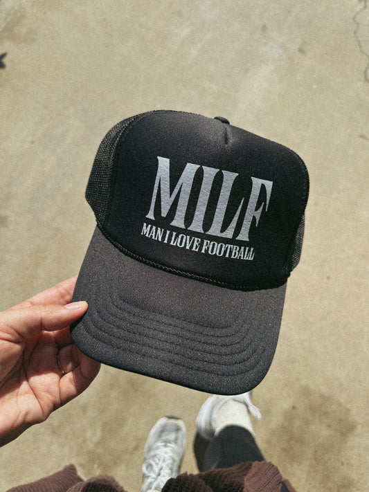 MILF Football Trucker Hat