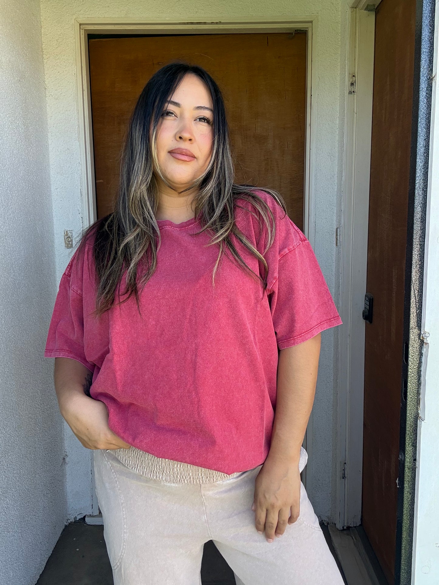 Feliz Oversized Vintage Tee