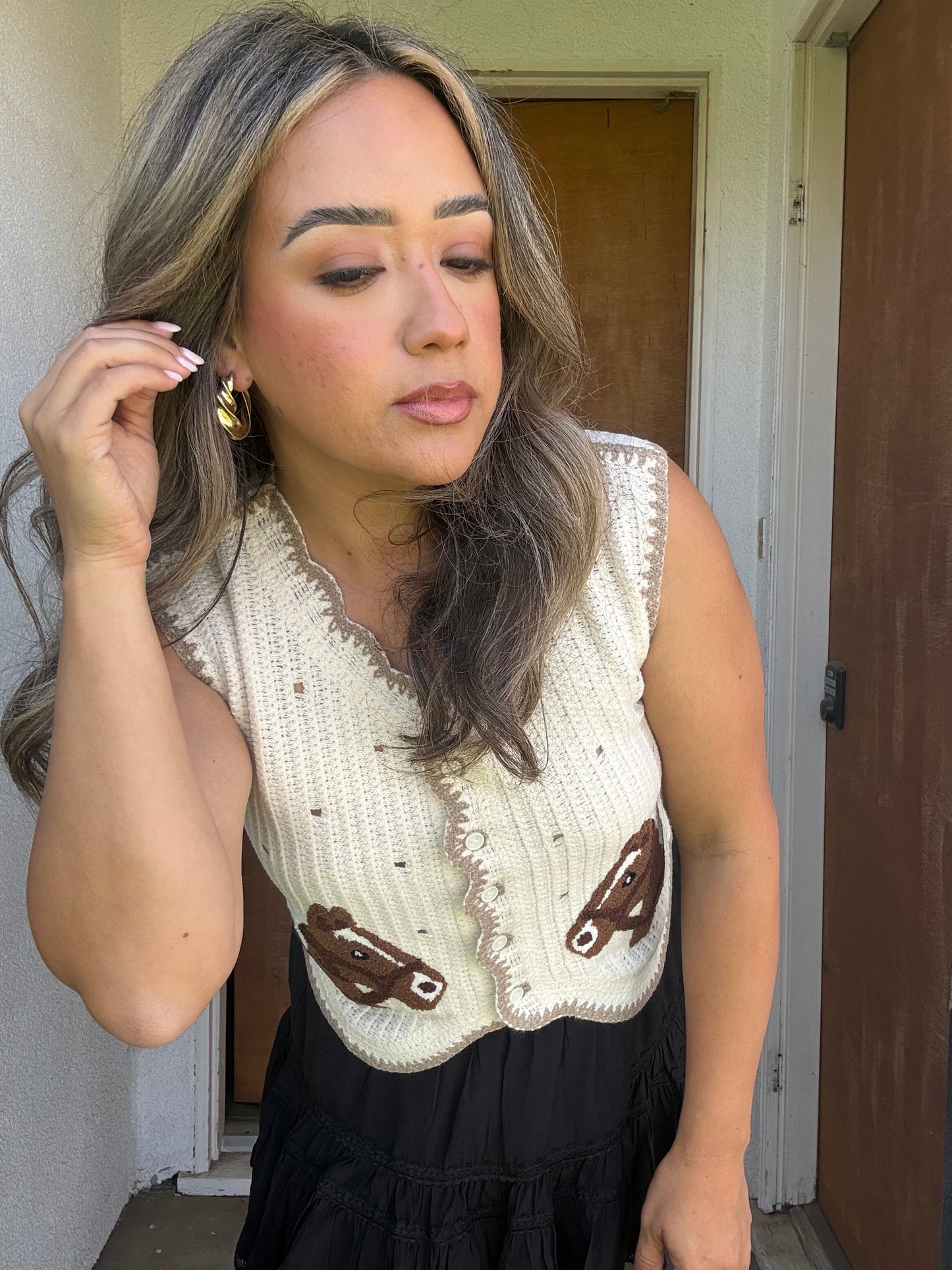 Delta Tiered Ruffle Mini Skort