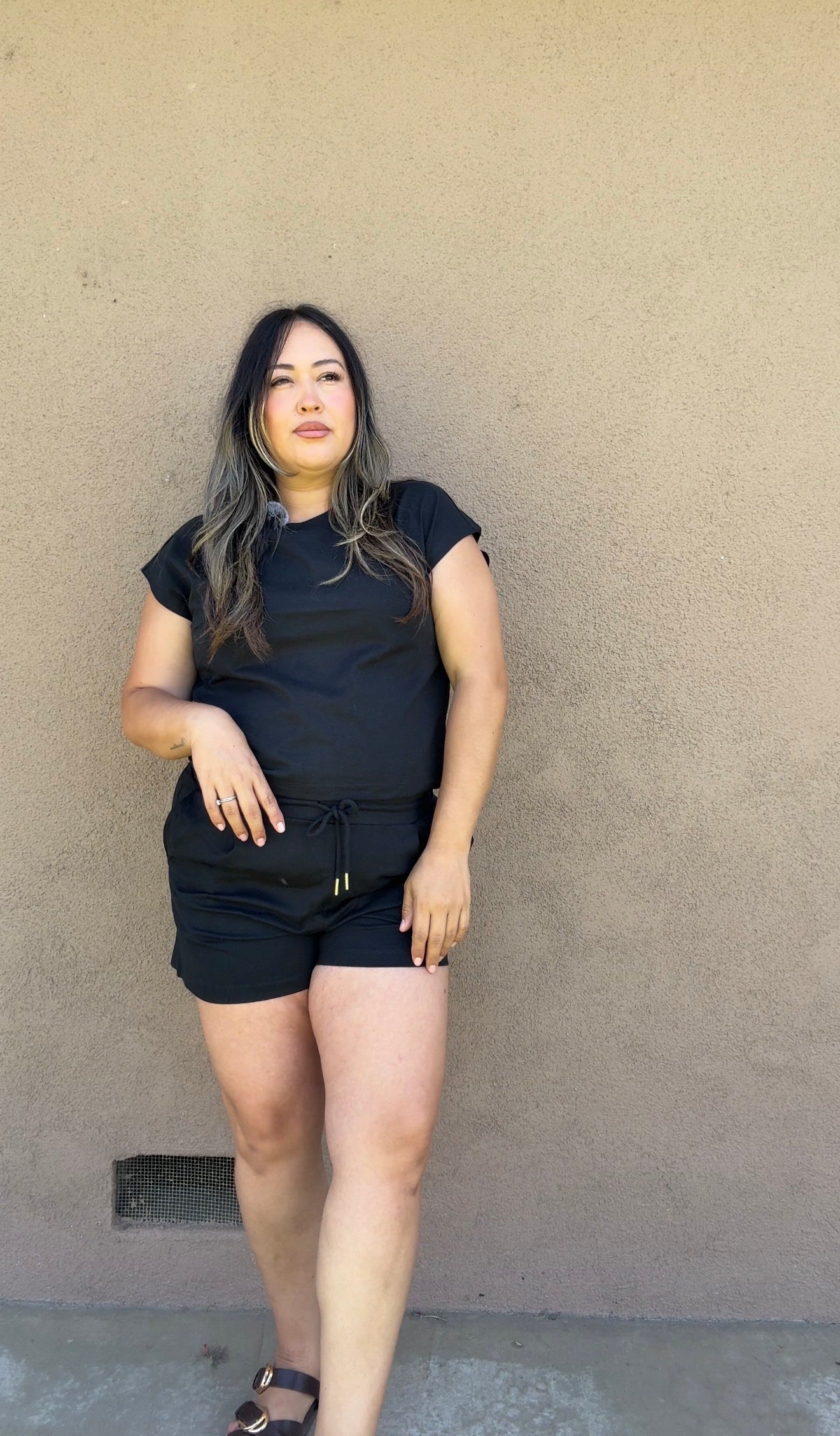 Dana Shorts Set- Black