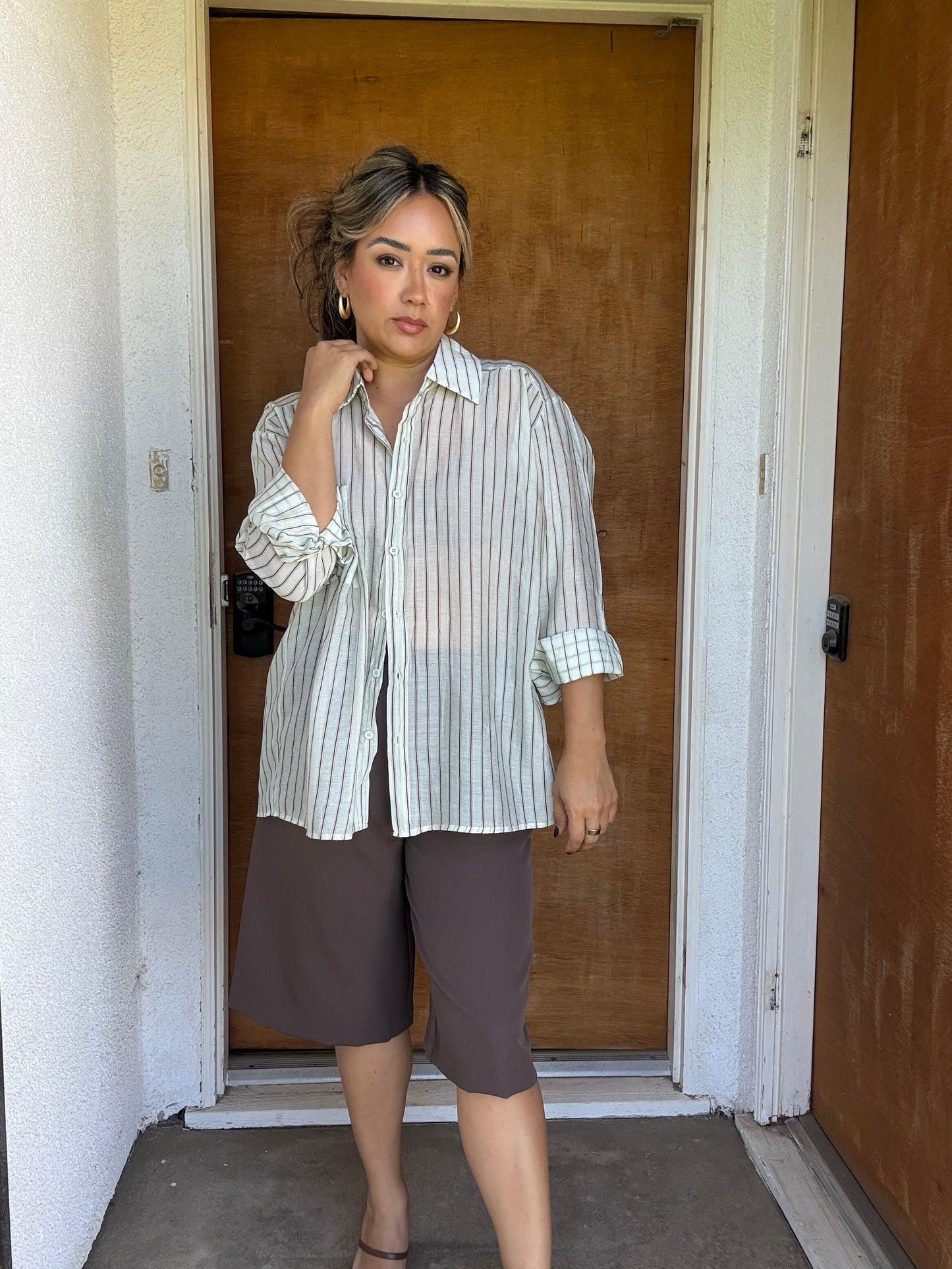 Palermo Pleated Front Culotte Pants
