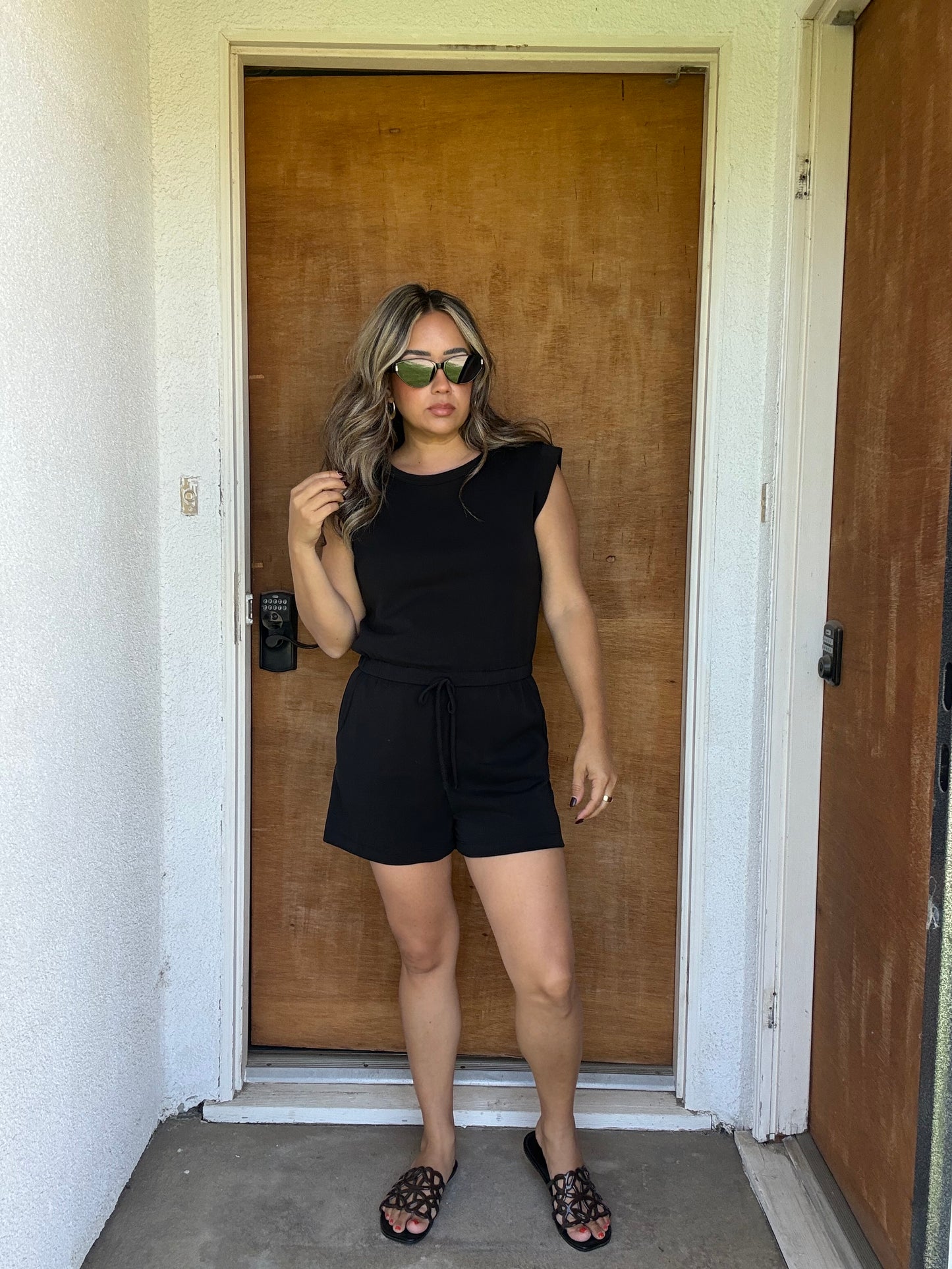 Colette Muscle Tank Romper