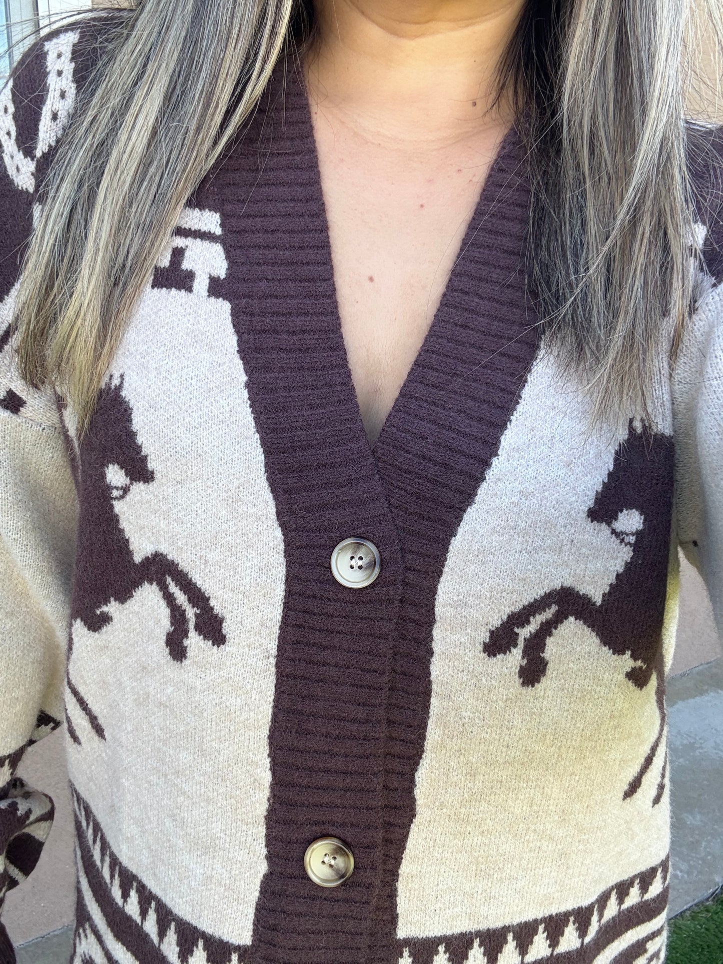 Campo Horse Cardigan