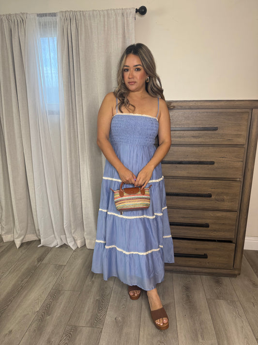 Sunnie Trips Woven Crossbody Bag