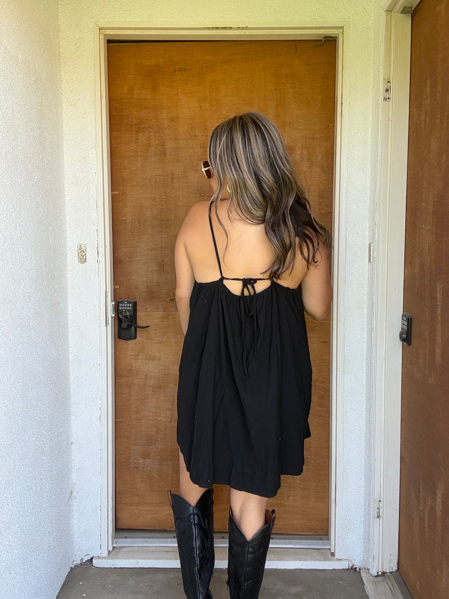 Jules Mini Dress- Black