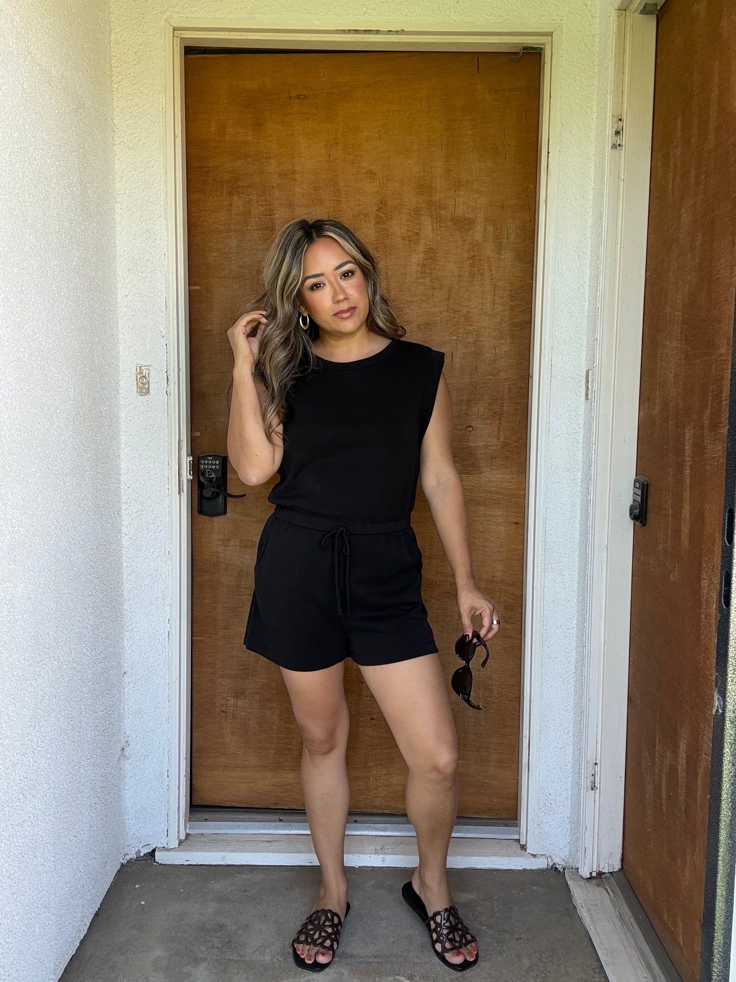 Colette Muscle Tank Romper