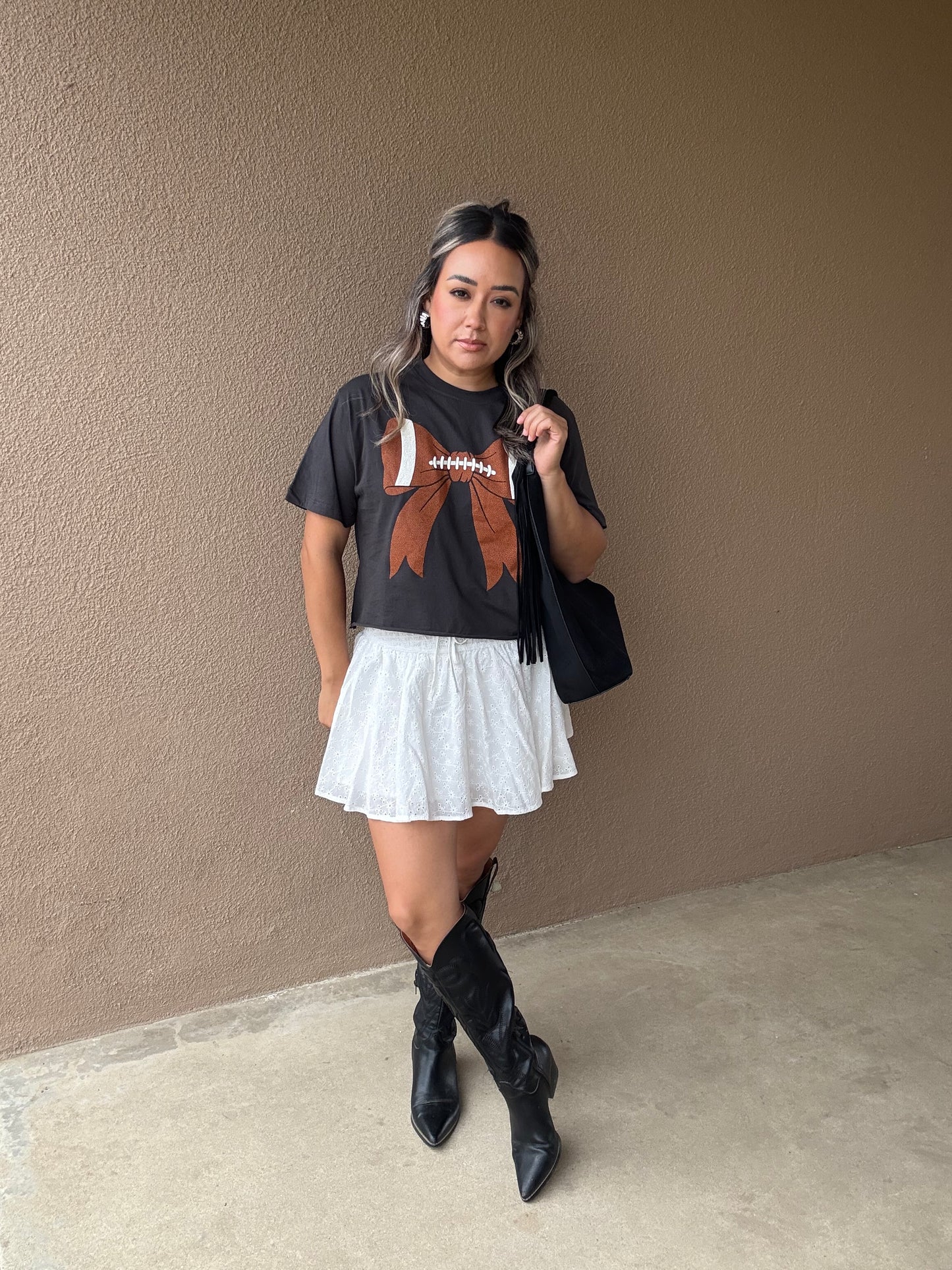 Game Time Football Puff Tee