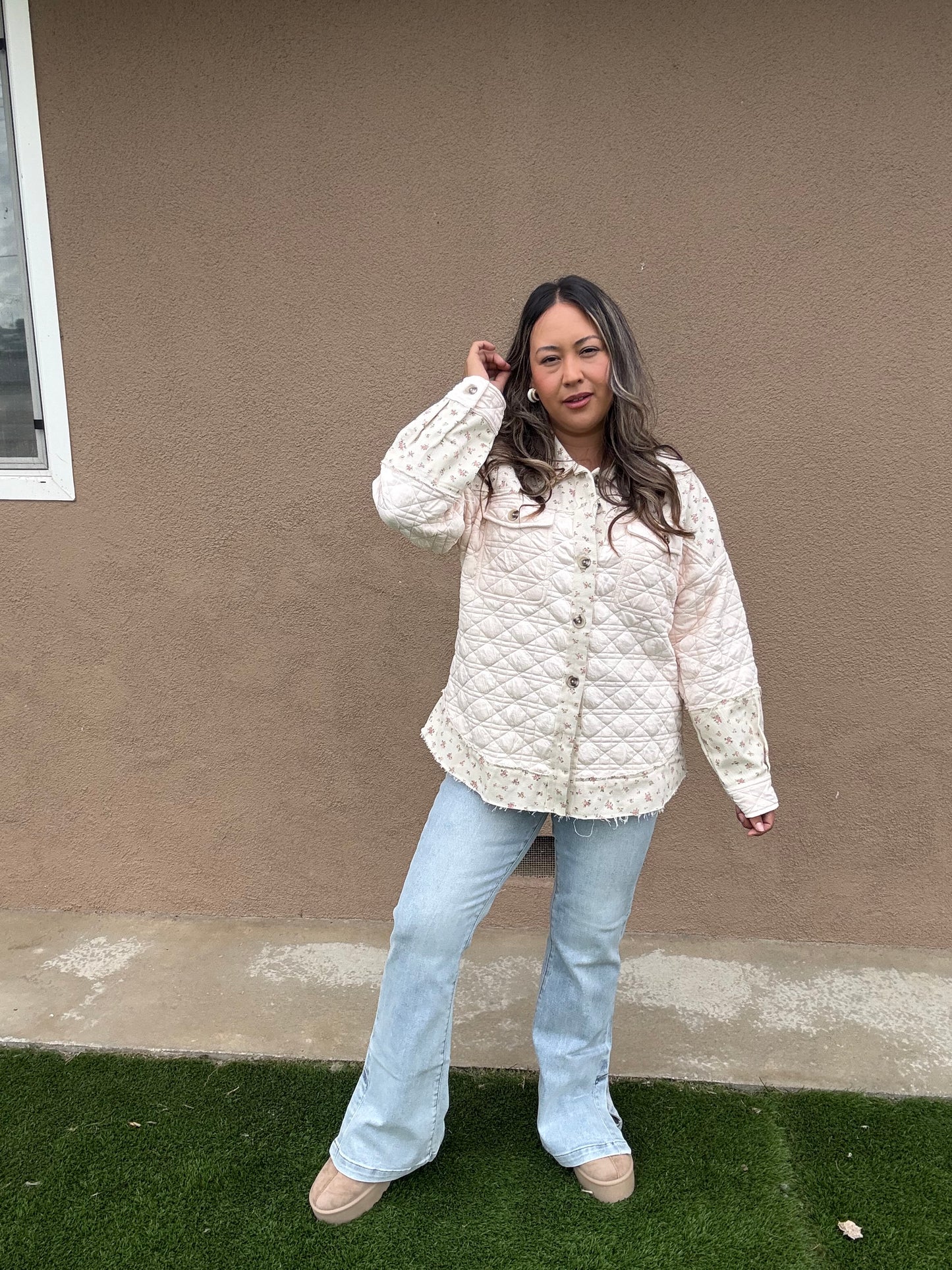 Vanilla Patchwork Jacket