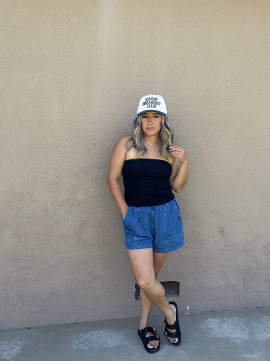 Jewel Strapless Top