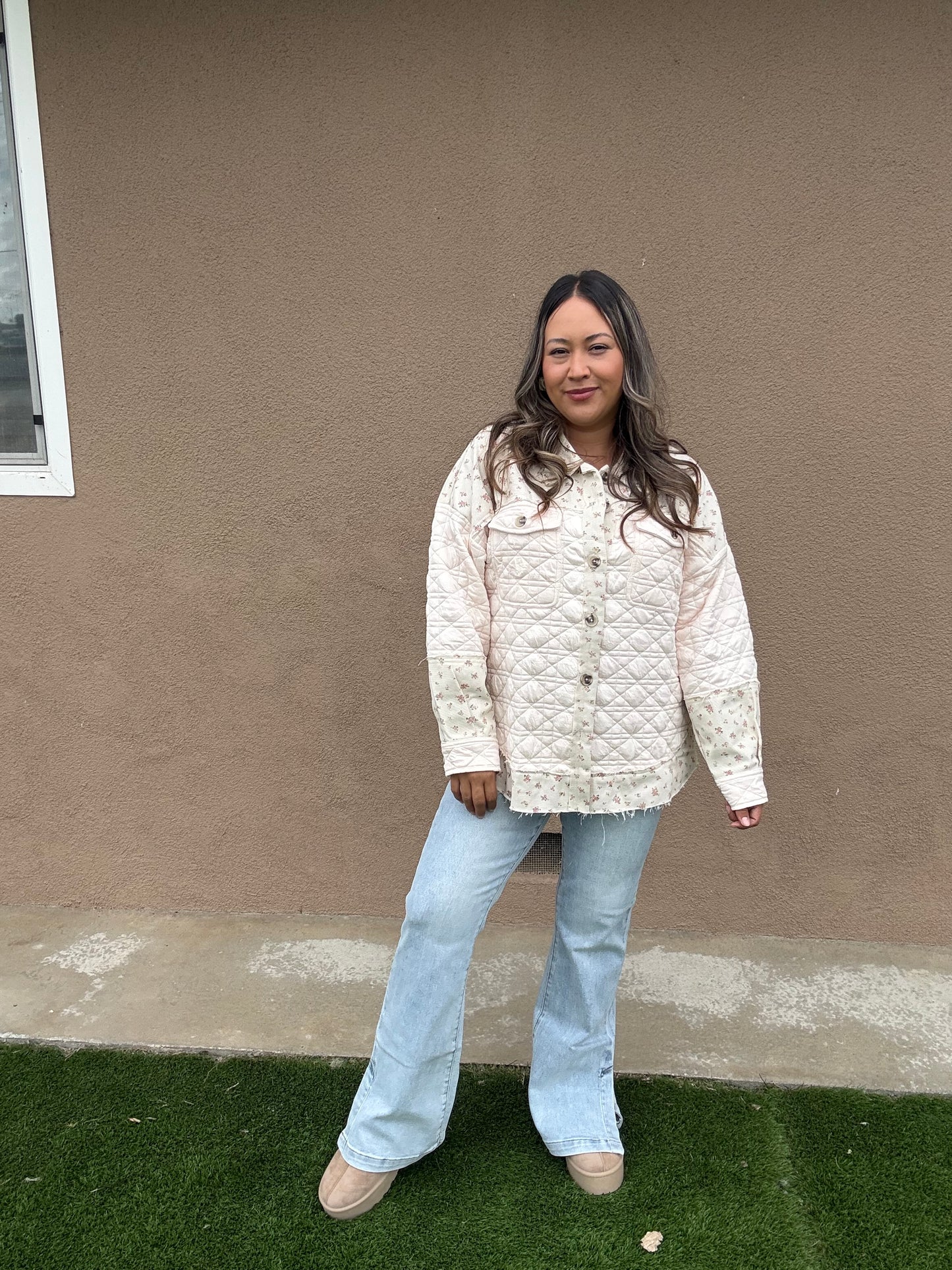 Vanilla Patchwork Jacket