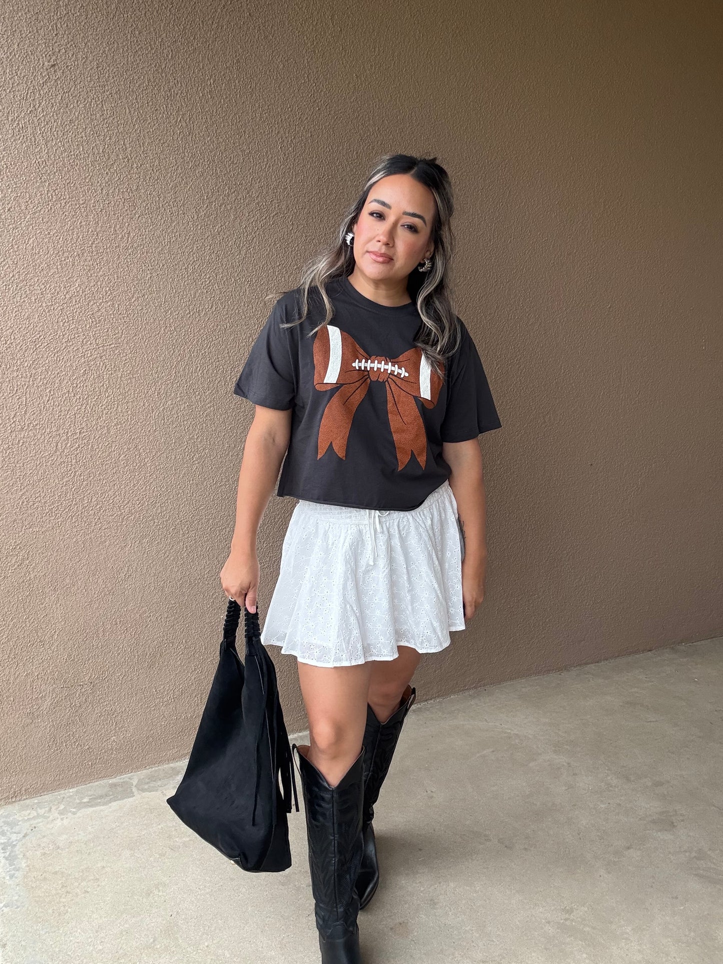 Game Time Football Puff Tee