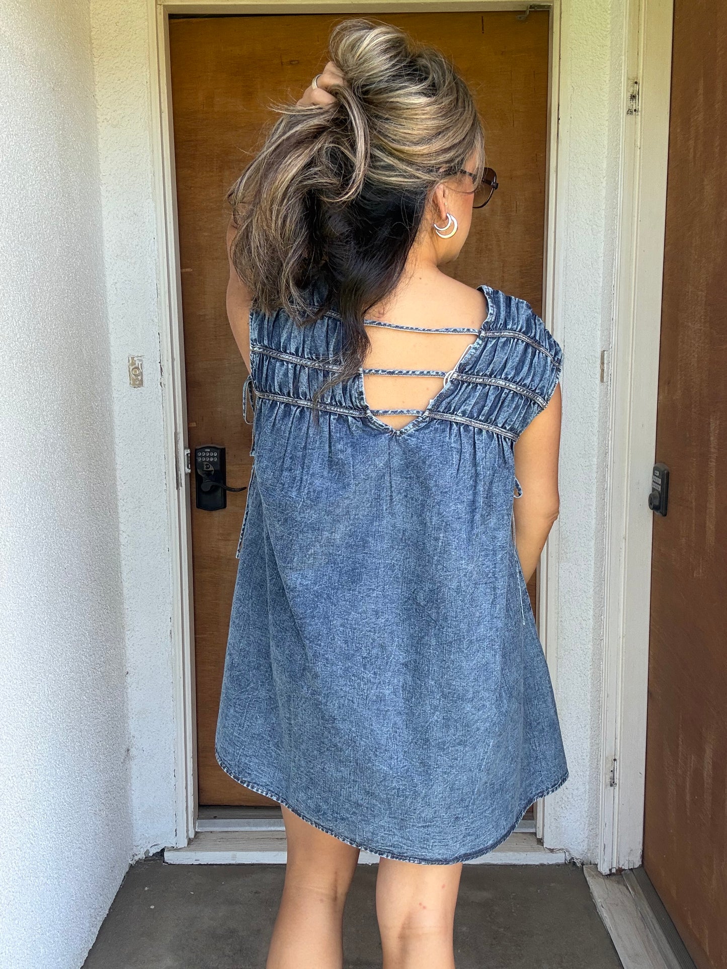 Cameron Mini Denim Dress