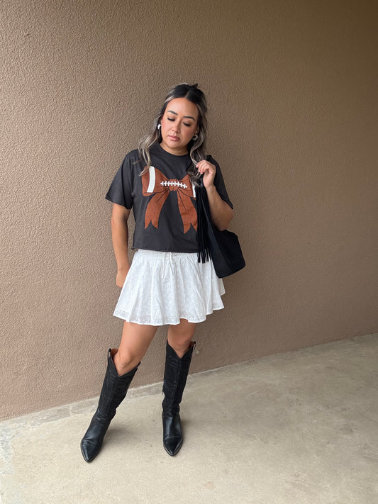 Game Time Football Puff Tee