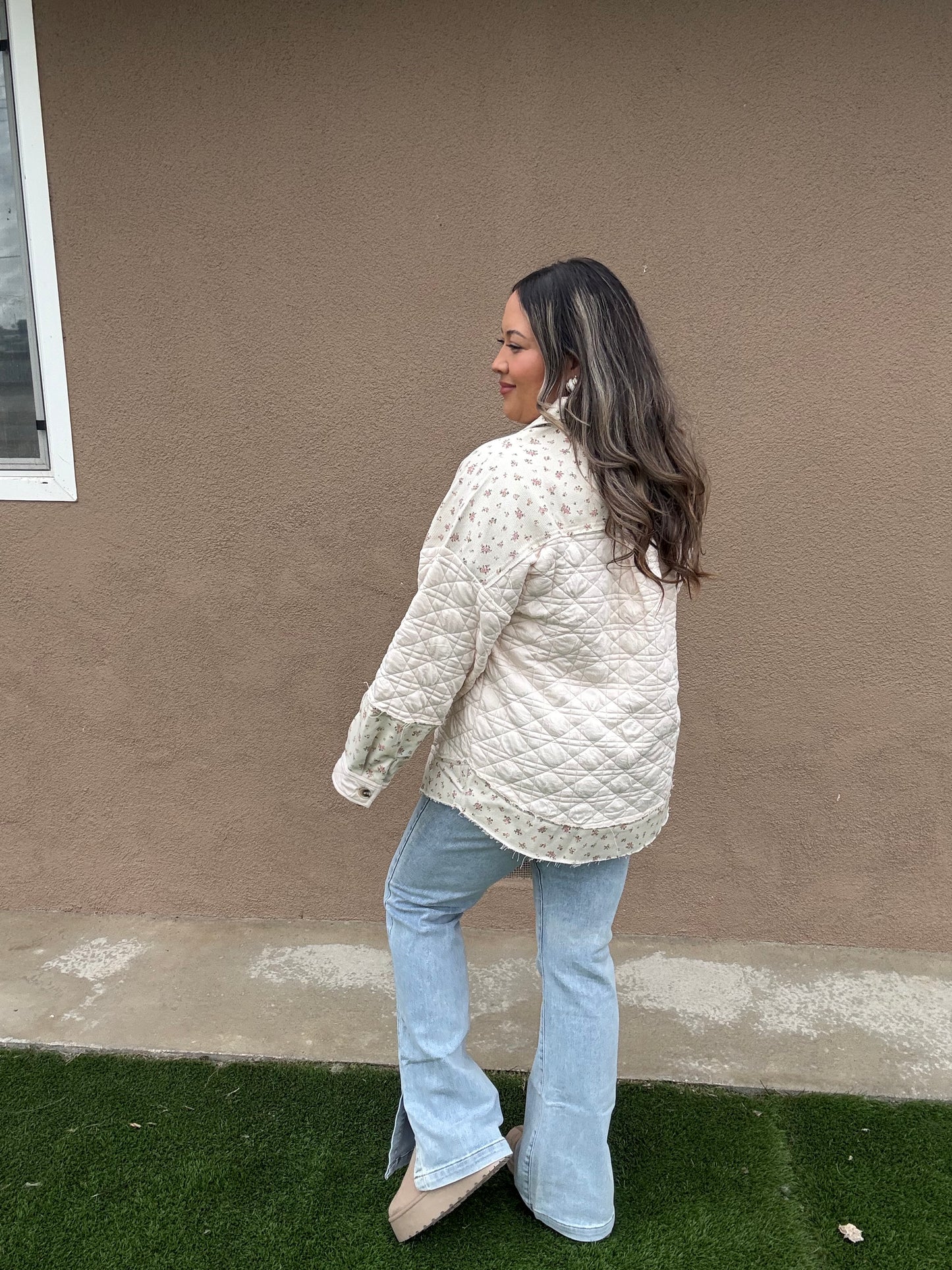 Vanilla Patchwork Jacket