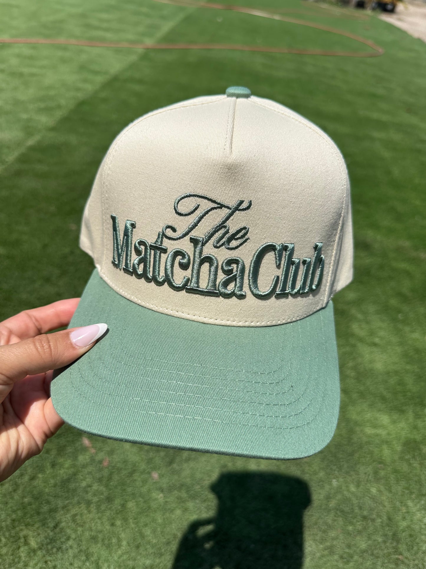 The Matcha Club Hat- Sage