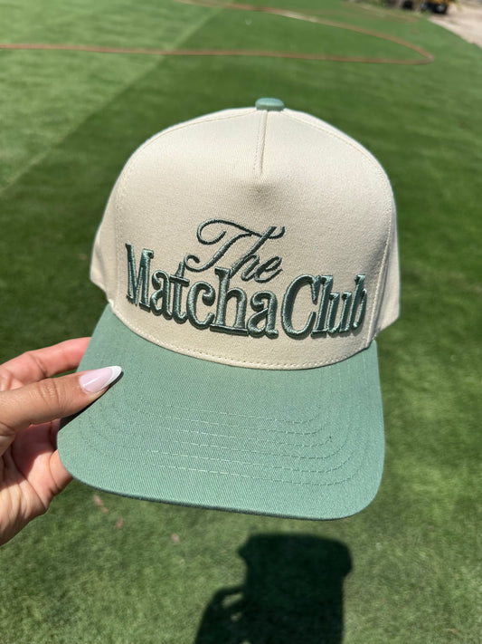 The Matcha Club Hat- Sage