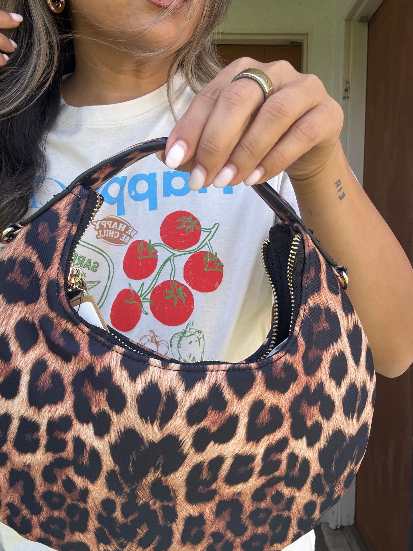 A Little Extra Leopard Bag