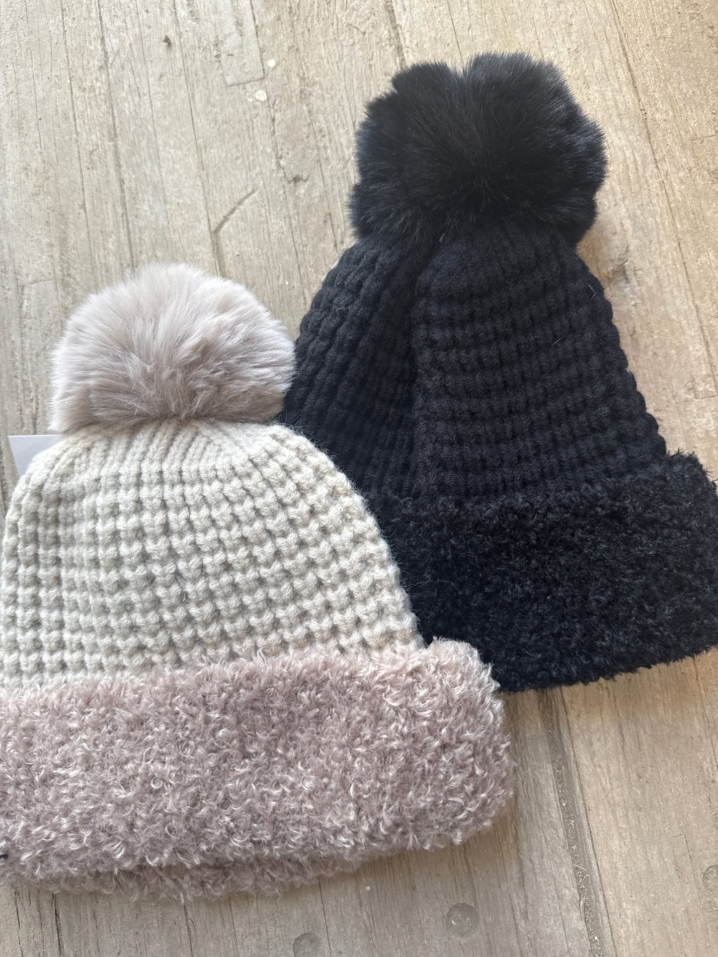 Ellah Pom Pom Beanies