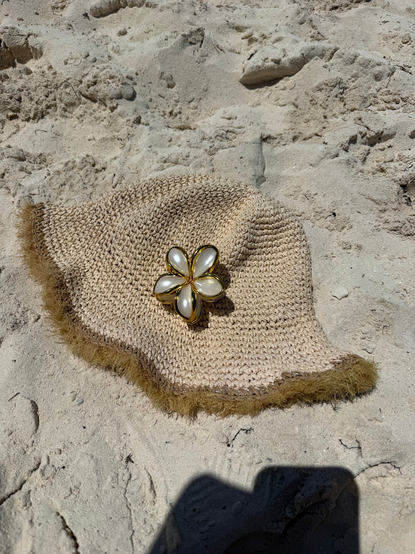 Vamos A La Playa Floral Hair Clips