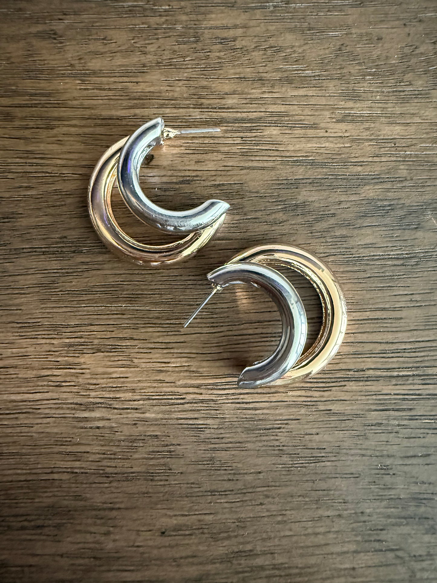 Two Tone Hoop