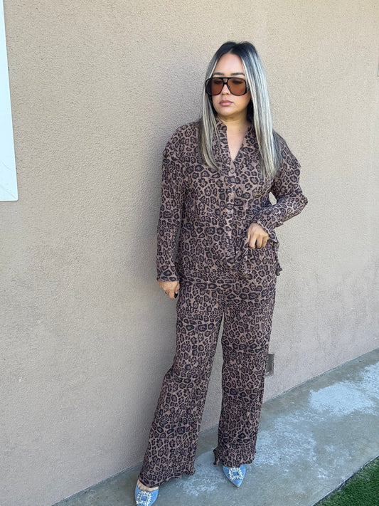 Sugar Mocha Leopard Set