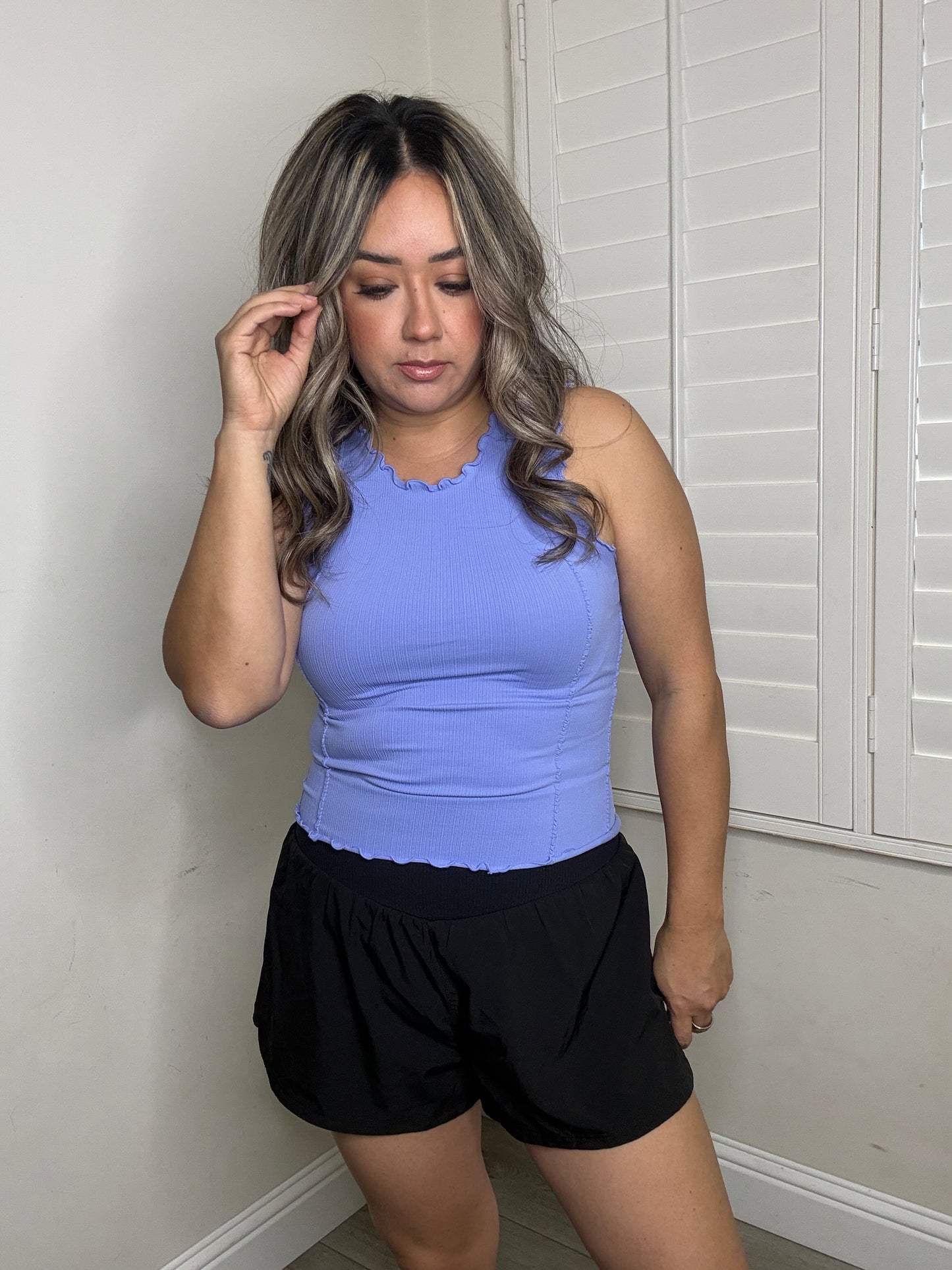 Pippa Casual Fitted Stretchy Top