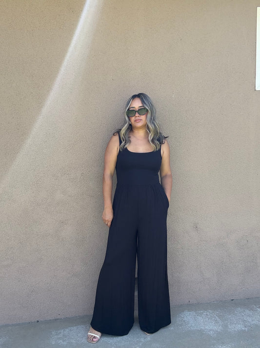 Melly Square Neck Jumpsuit