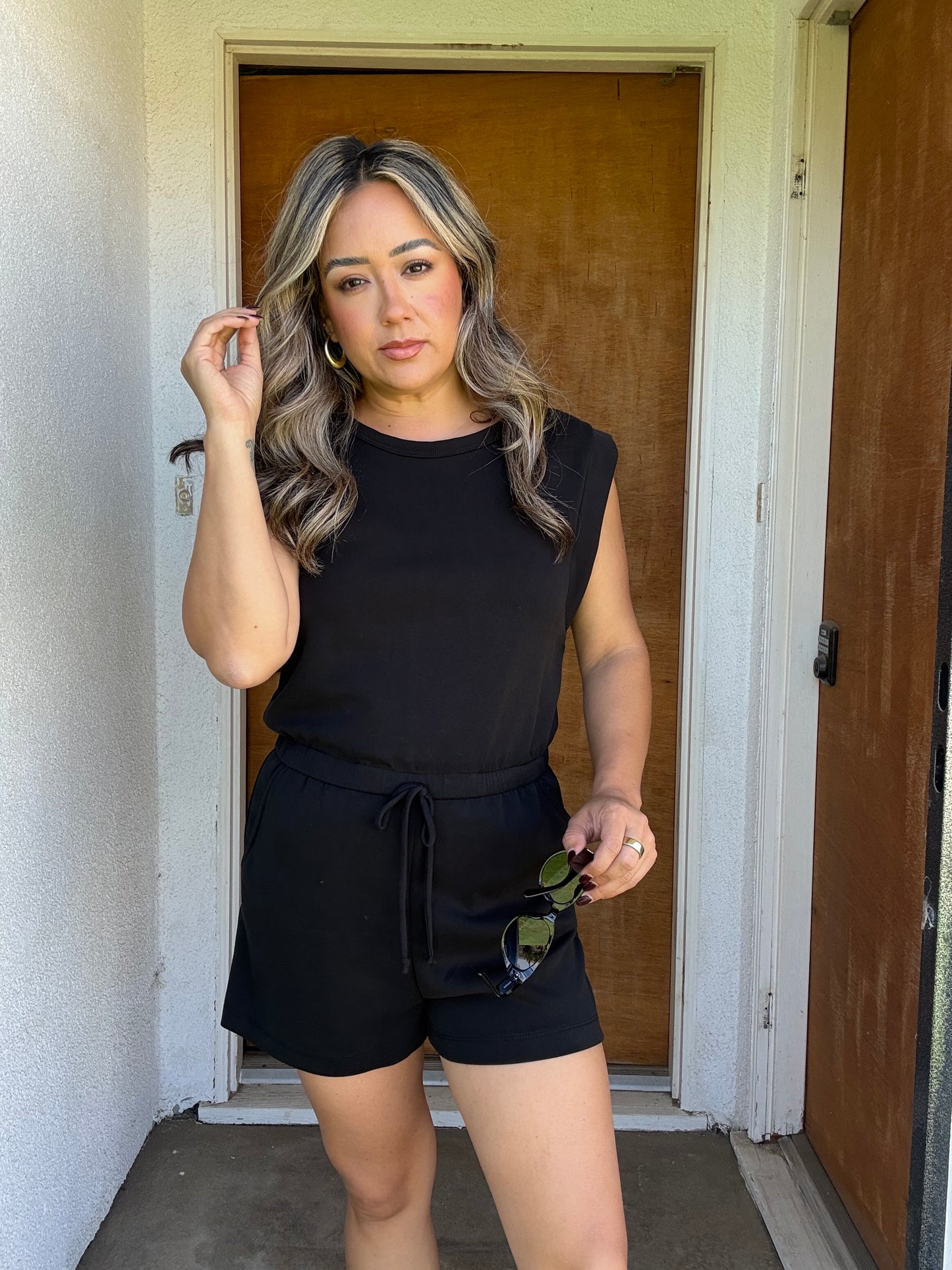 Colette Muscle Tank Romper