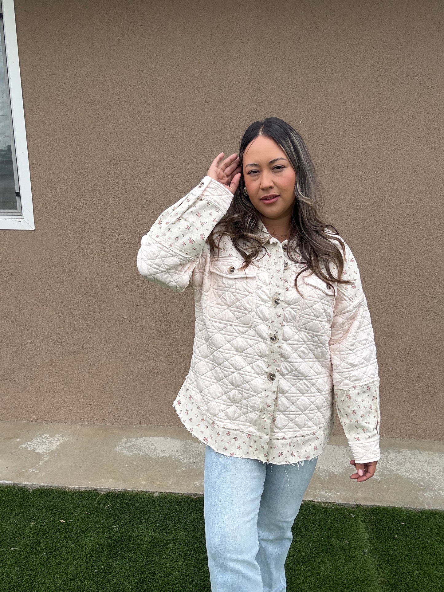 Vanilla Patchwork Jacket