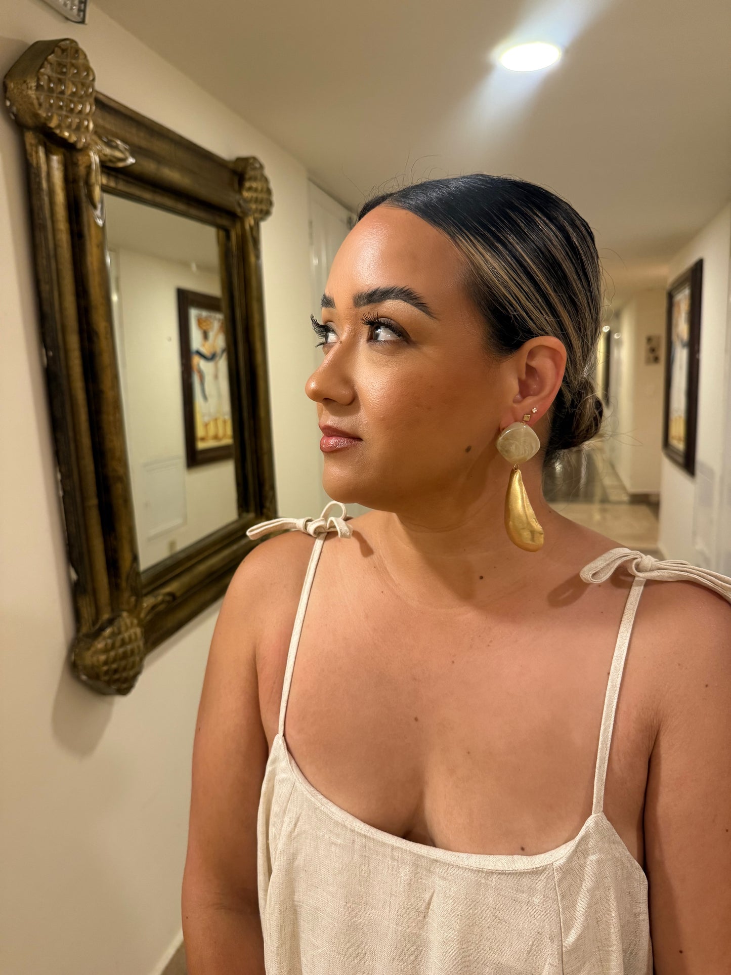 Gemma Gem Stone Earrings