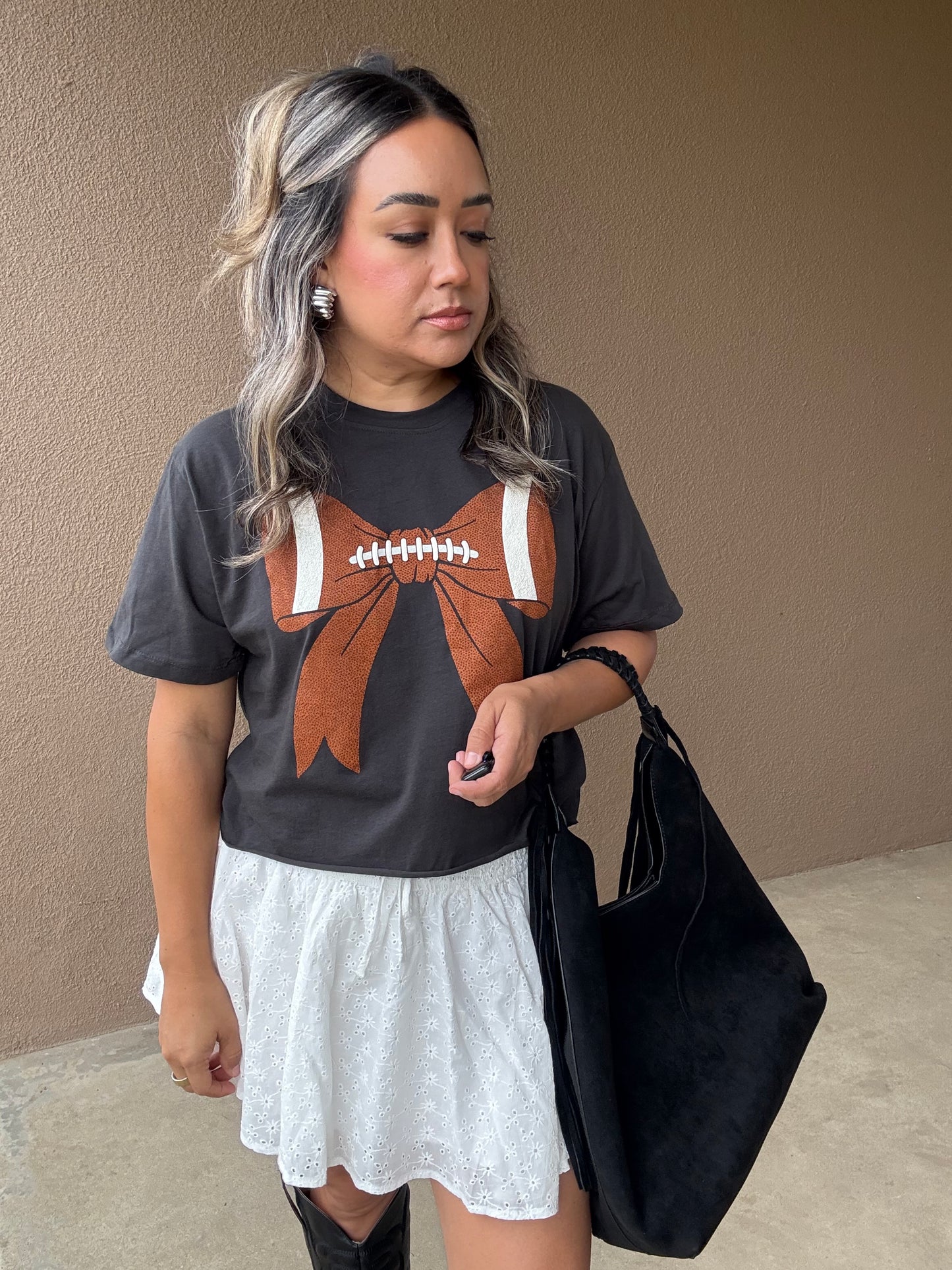 Game Time Football Puff Tee