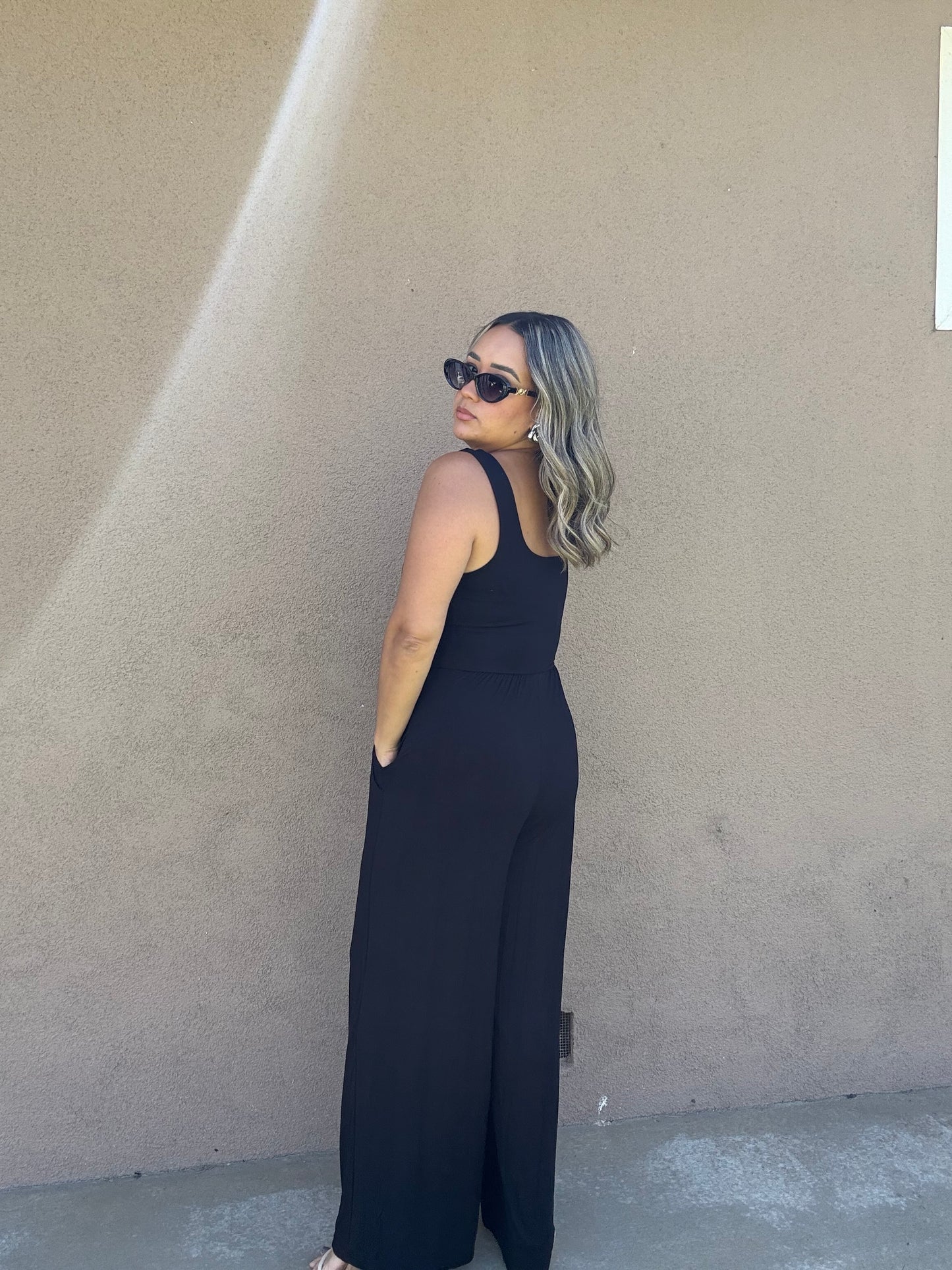Melly Square Neck Jumpsuit