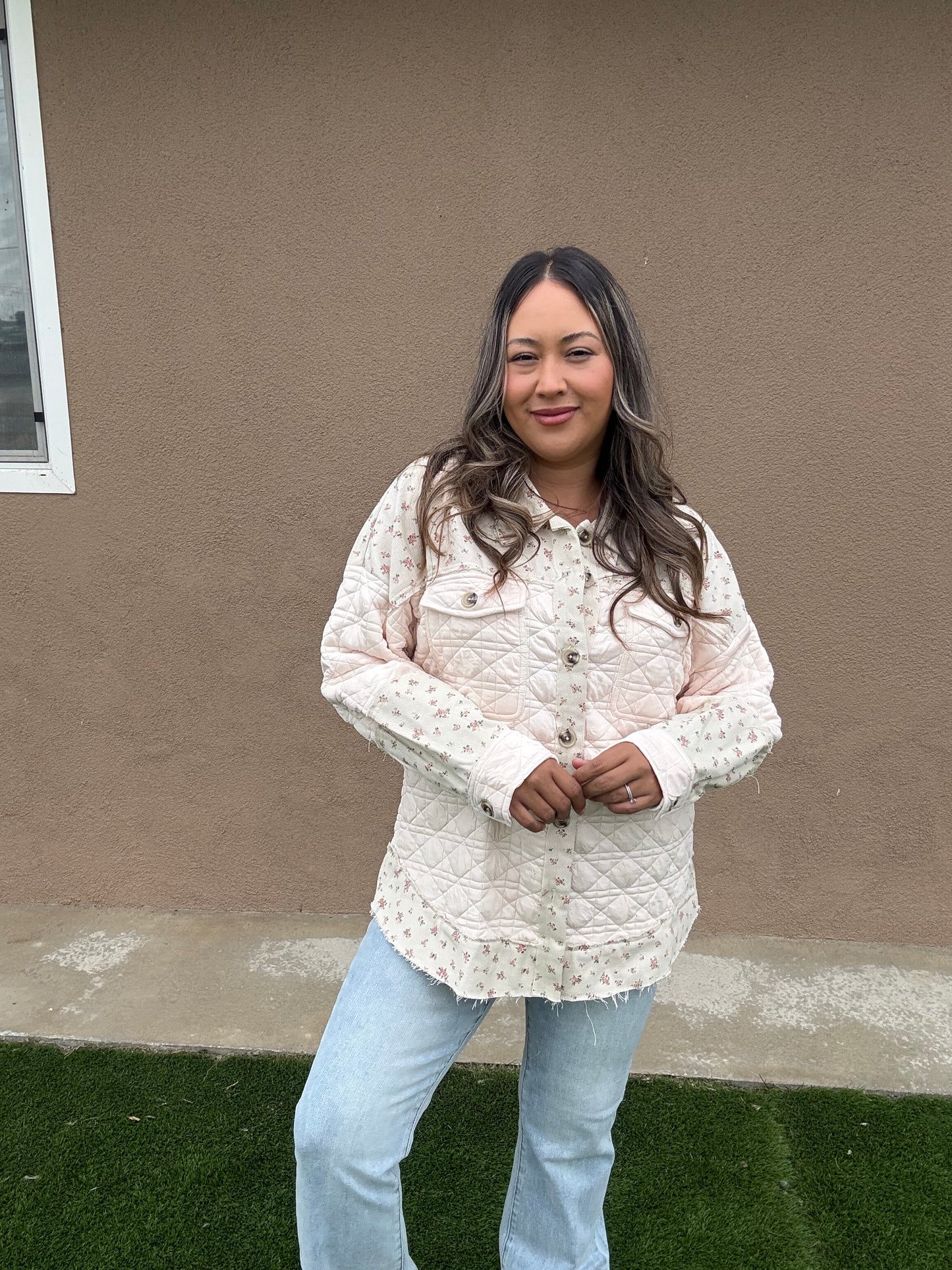 Vanilla Patchwork Jacket