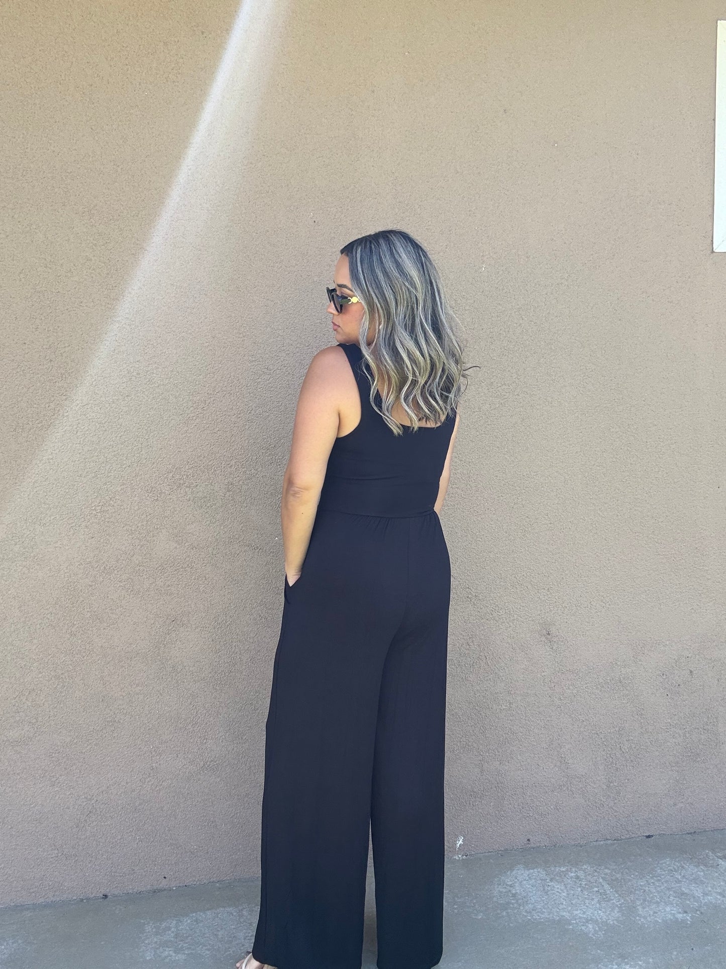 Melly Square Neck Jumpsuit