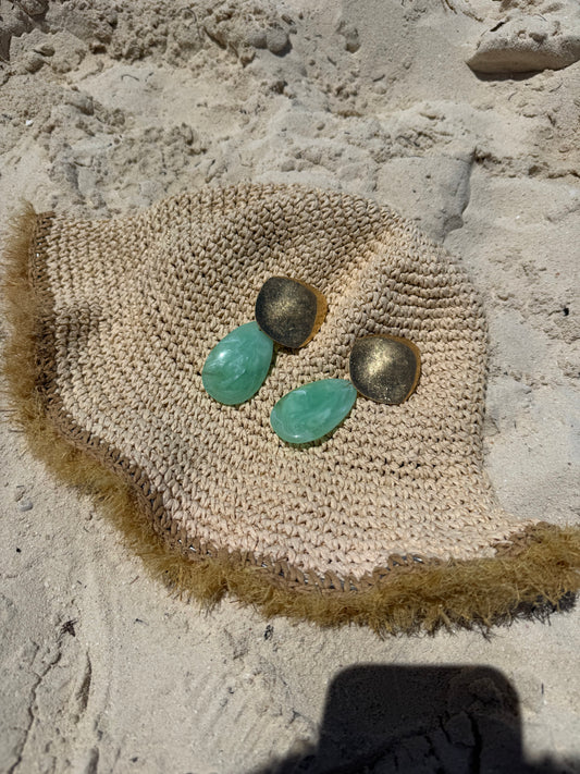 Gemma Gem Stone Earrings