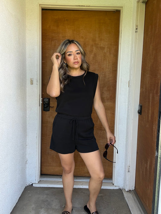 Colette Muscle Tank Romper