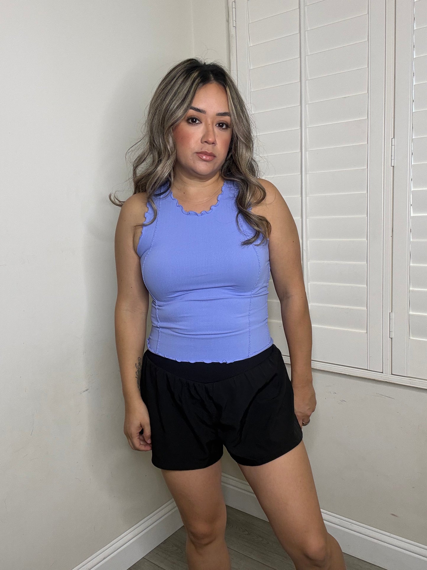 Pippa Casual Fitted Stretchy Top