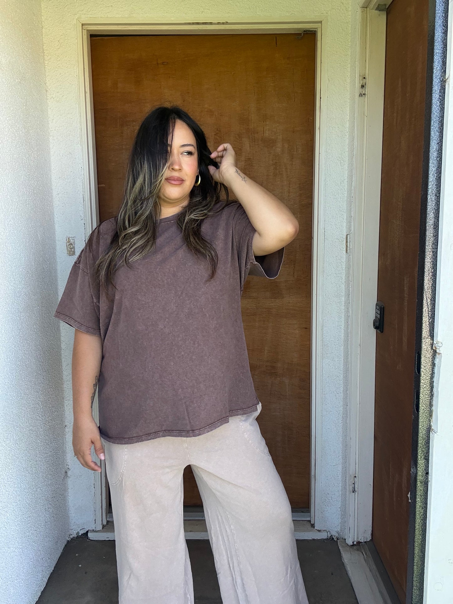 Feliz Oversized Vintage Tee