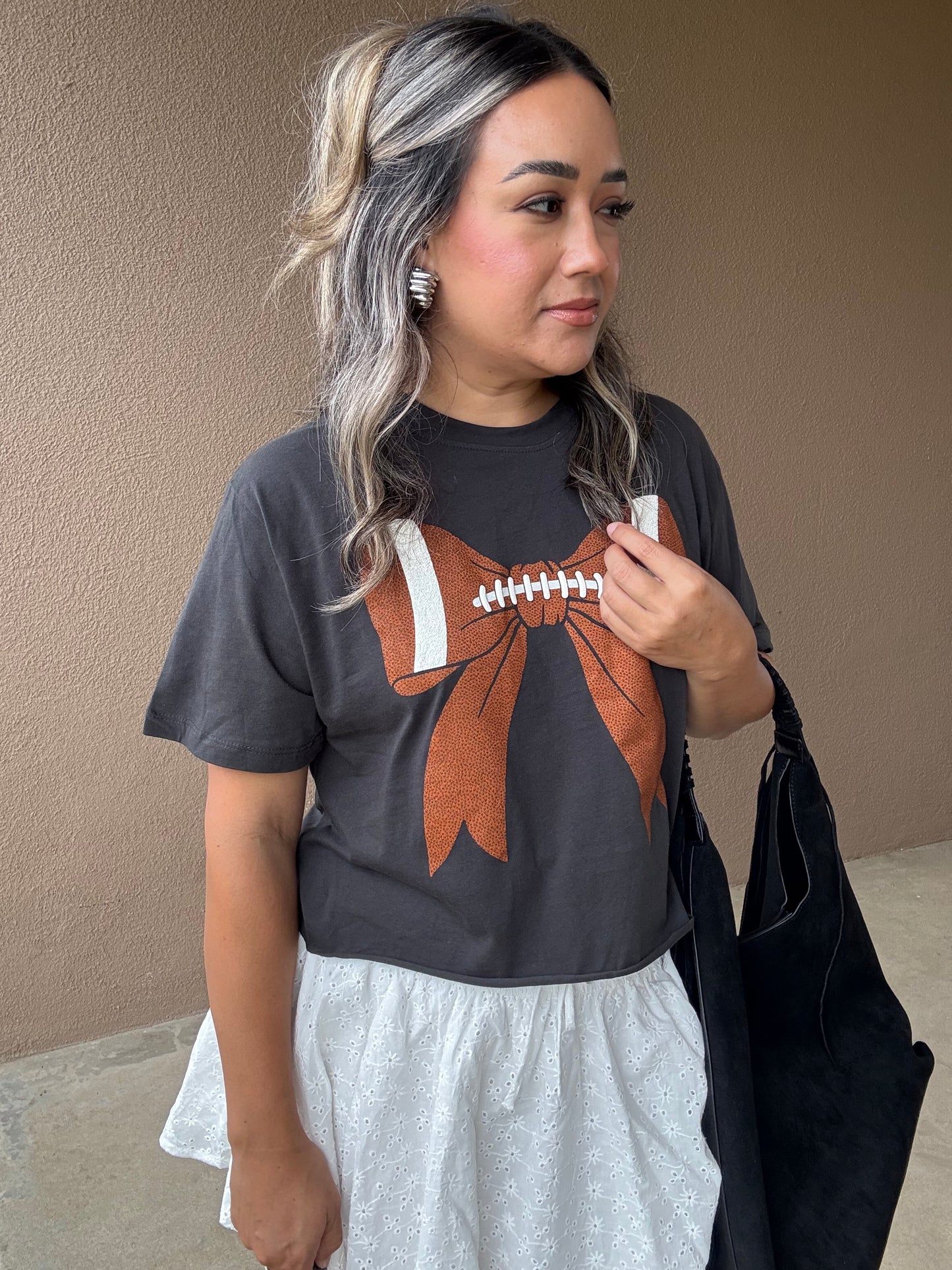 Game Time Football Puff Tee