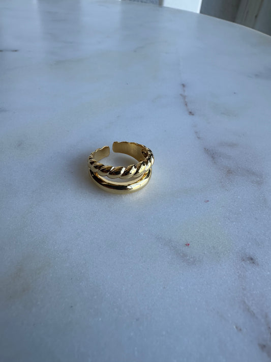Jane Double Band Ring