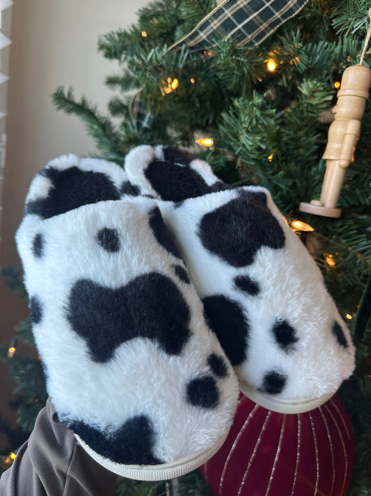 Cow Slippers