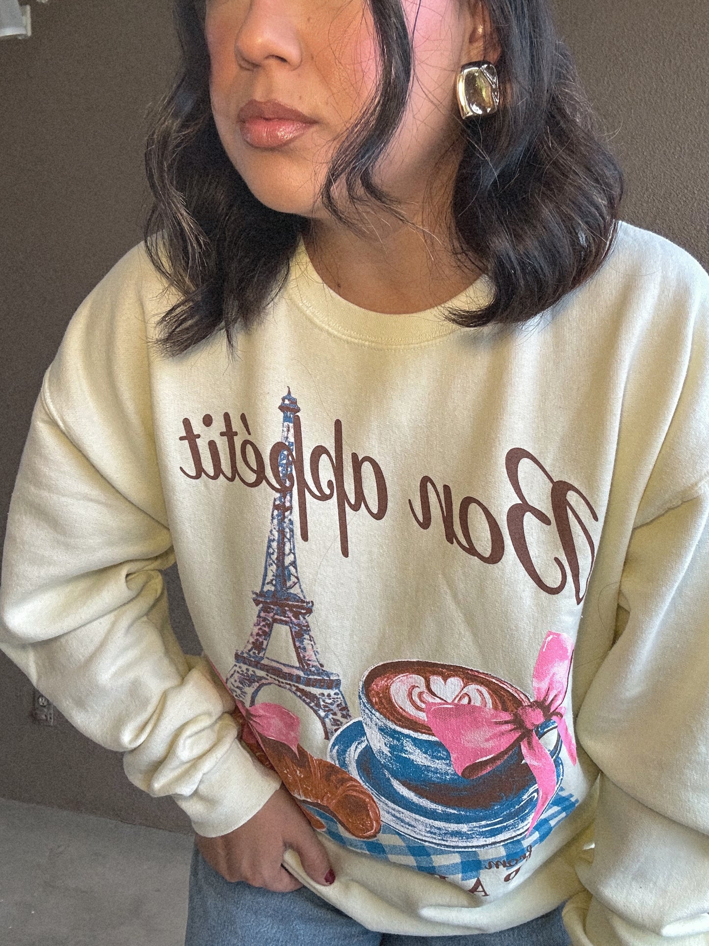 Bon Appetit Crewneck Sweater