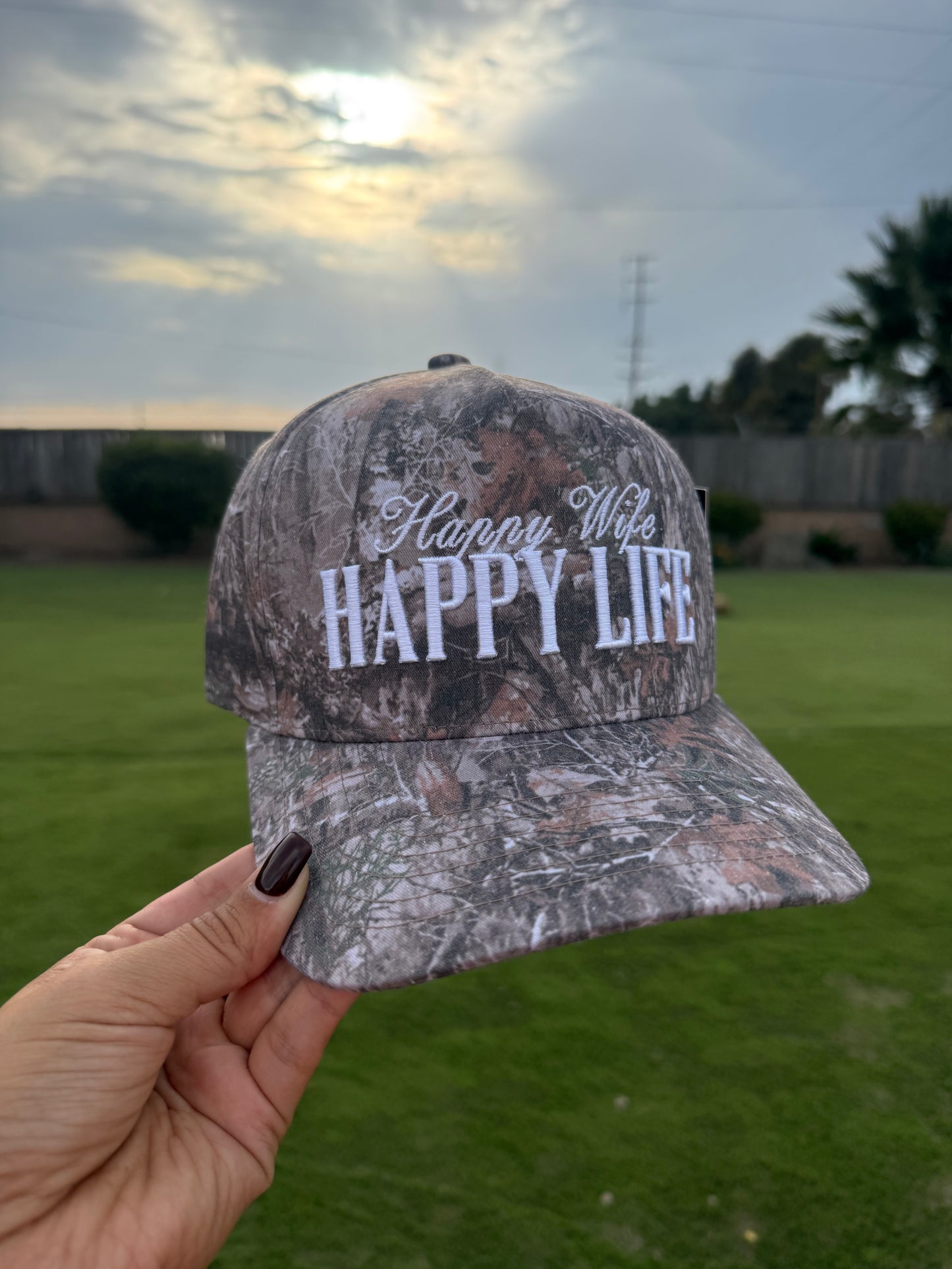 Happy Wife, Happy Life Hat