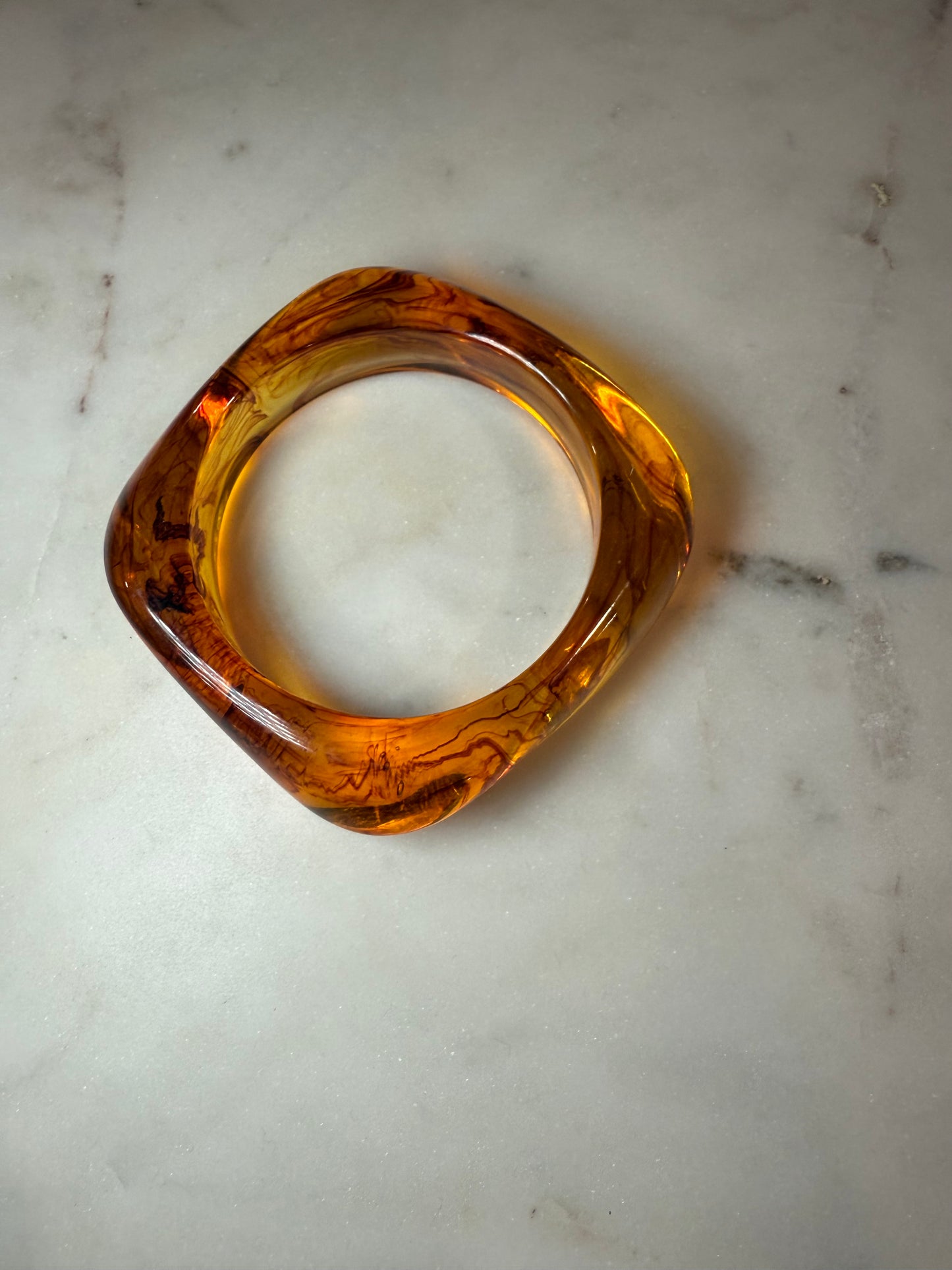 Destino Resin Bangle Bracelet