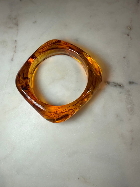 Destino Resin Bangle Bracelet